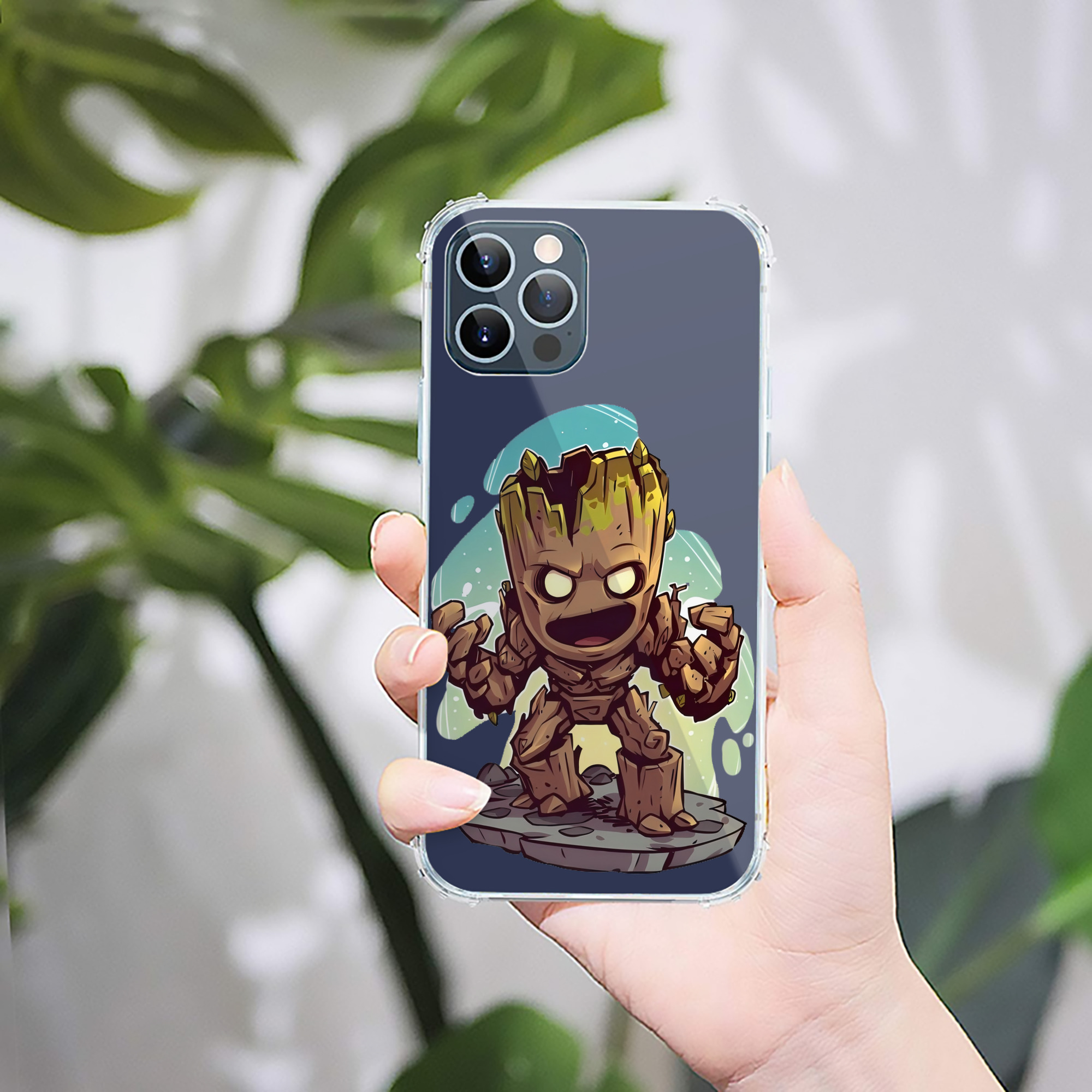 （画像用） アベンジャーズ The Avengers 【iPhone 12シリーズ対応】透明スマホケース（クリアソフトケース）